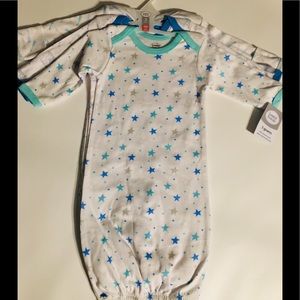 Set of 3 Unisex Infant Nightgowns